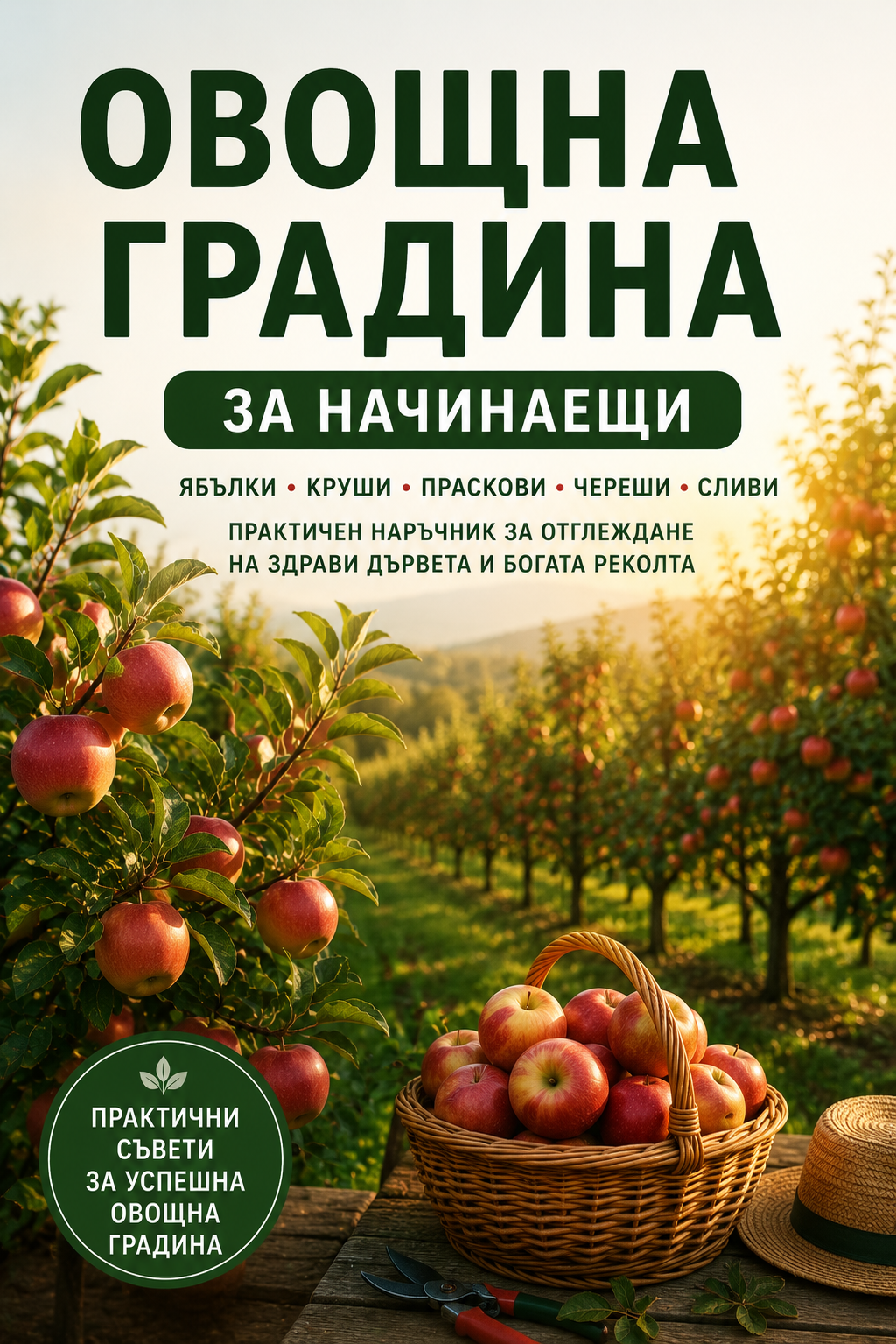 Корица на Овощна градина за начинаещи